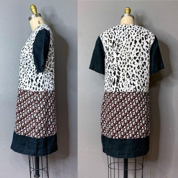 Duro Olowu Animal Confetti Triad Dress size Small - Picture 6 of 10